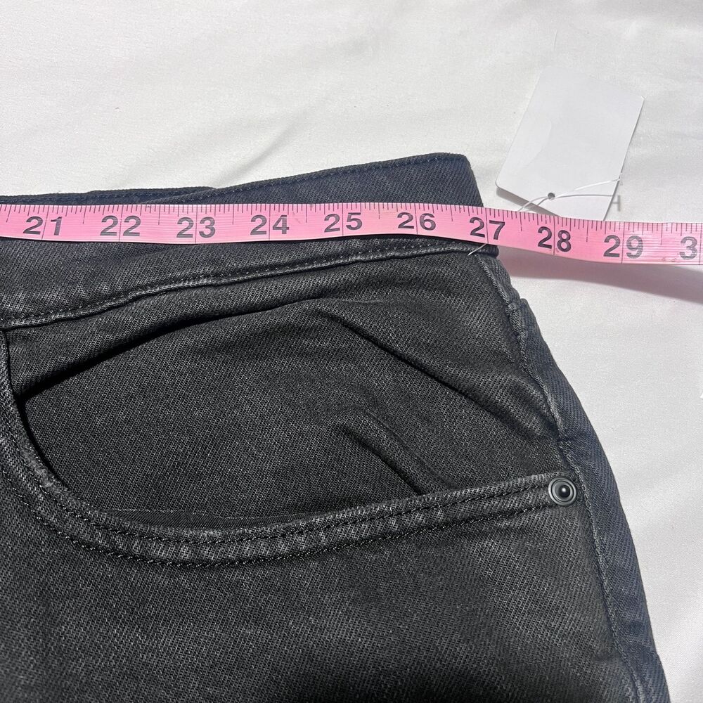 NWT Good American Good Ease Relaxed Jeans Size 28 Plus Black High Rise Wide Leg - Picture 6 of 13
